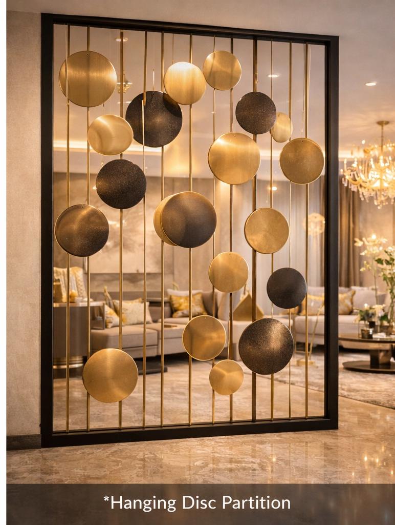 Designer Golden Frame Mirror