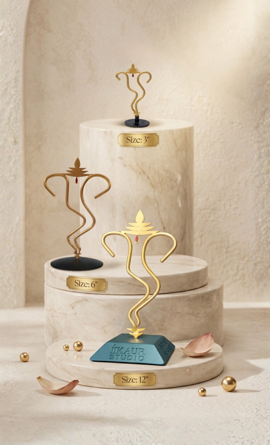 Designer Golden Frame Mirror