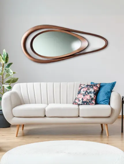 Designer Golden Frame Mirror