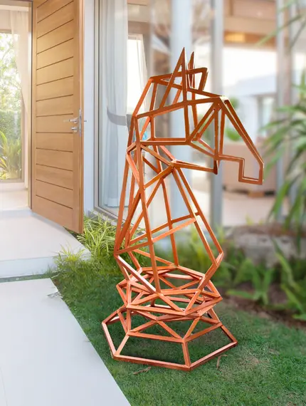 Designer Golden Frame Mirror