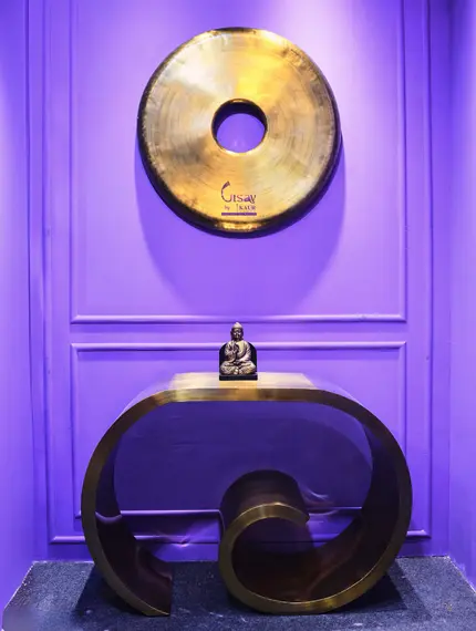 Designer Golden Frame Mirror