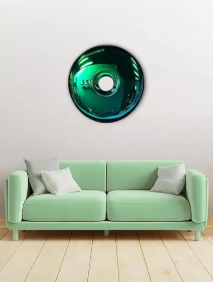 Designer Golden Frame Mirror